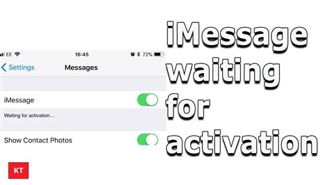imessage activation unsuccessful on iphone